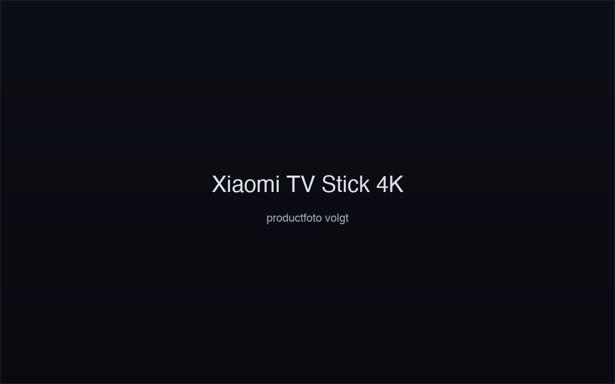 Xiaomi TV Stick 4K